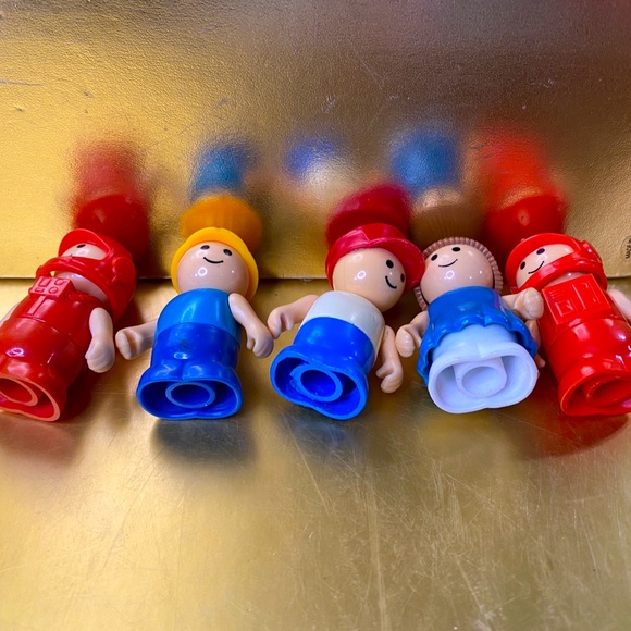 PLAYSKOOL LIL PLAYMATES 80’s GIRL, BOY, CONSTRUCTION WORKER, SPACE ASTRONAUTS 5 - Picture 6 of 11